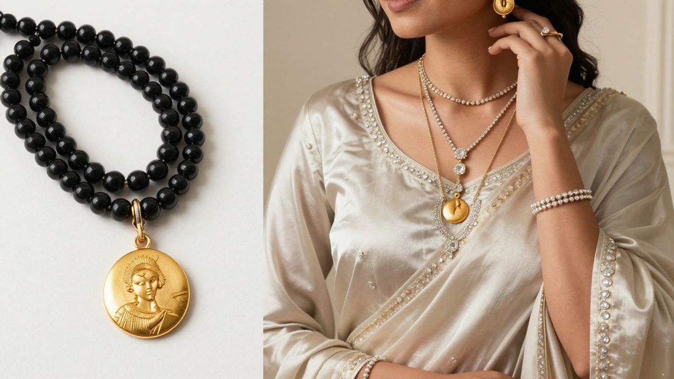 Diamond mangalsutra for modern brides: A guide to choosing the perfect design_Placeholder