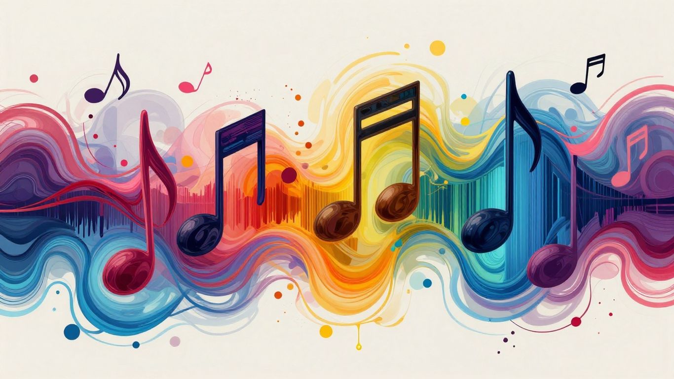 AI generating music video from text