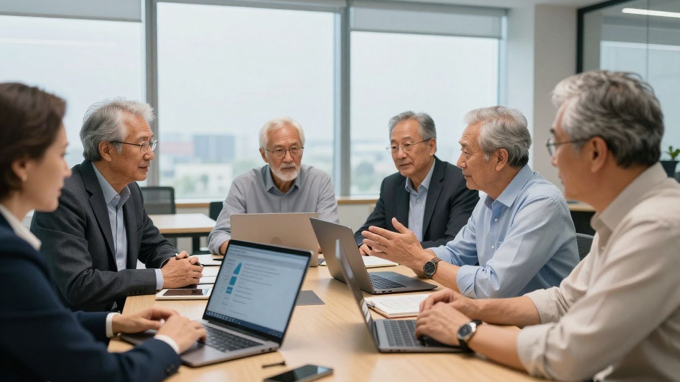 Revenue leadership team planning growth