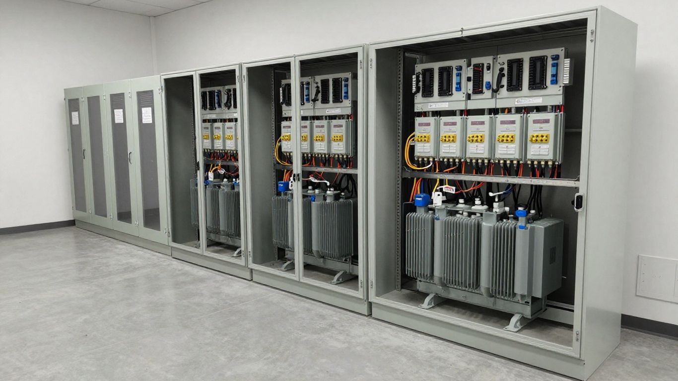 Industrial microgrid distribution equipment
