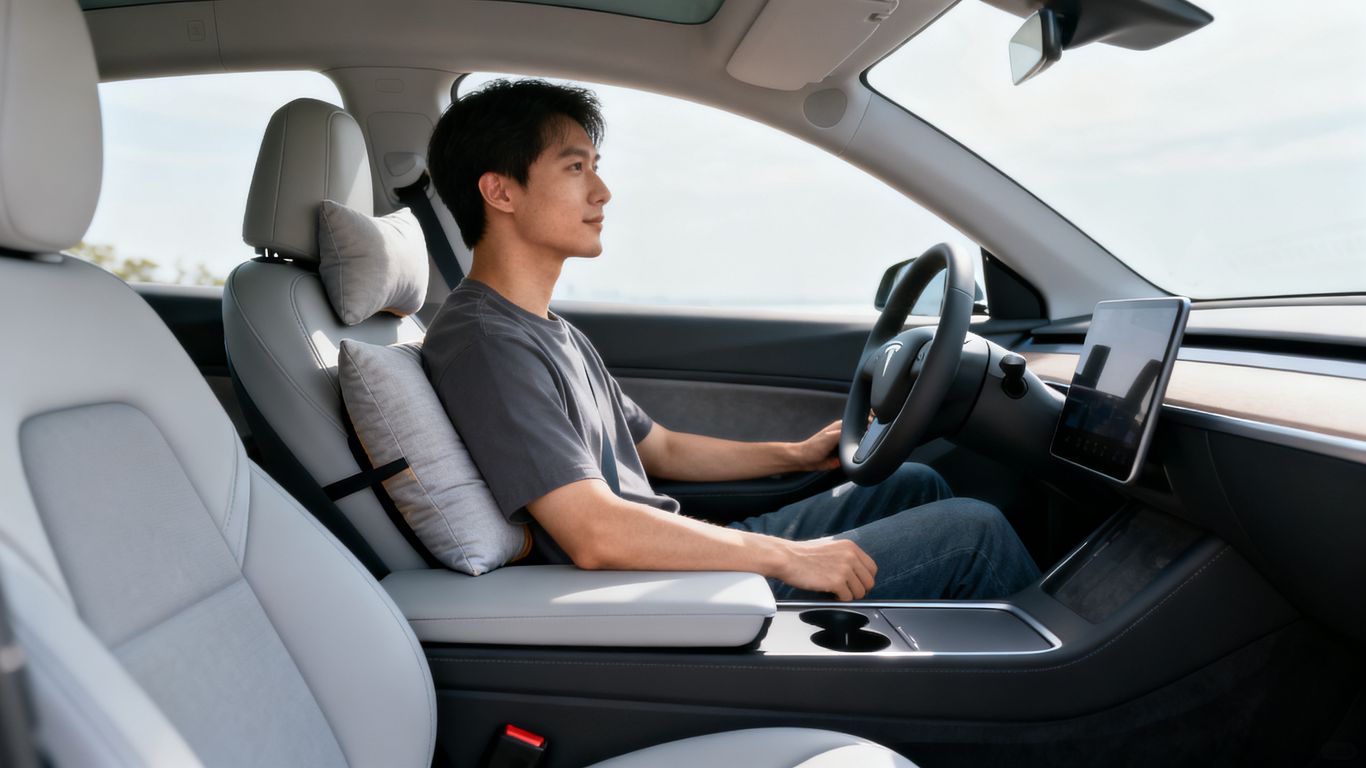 Car Lumbar Pillow Placement: A Step-by-Step Fit Check