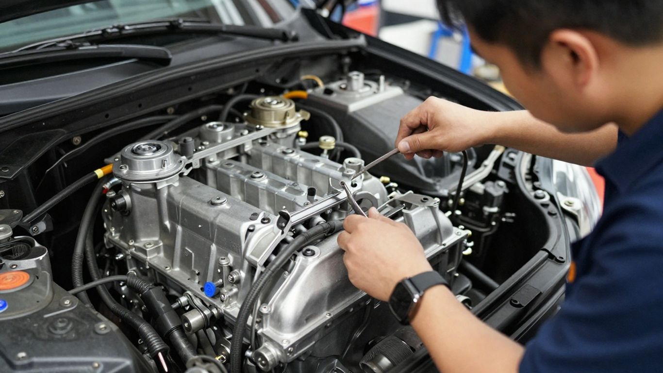 Quality inspection of engine parts