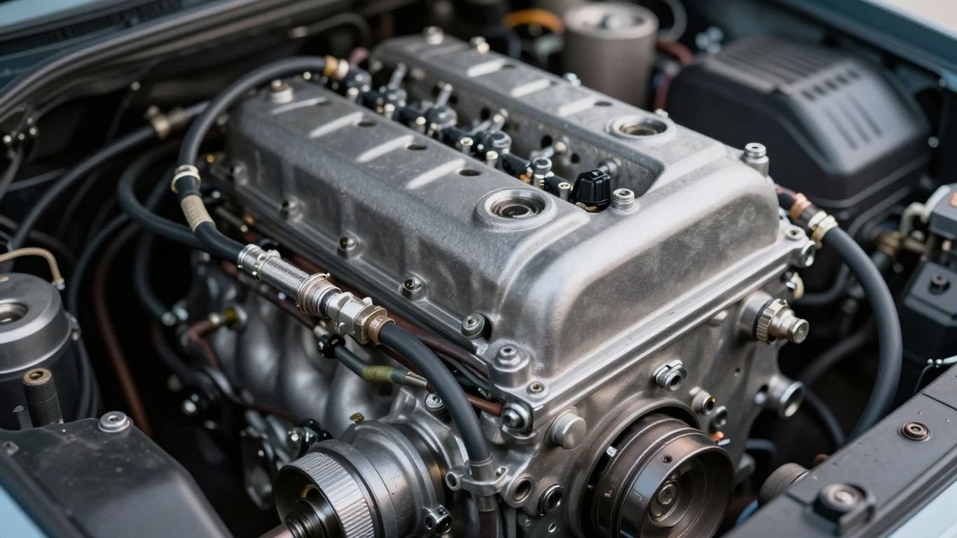 Toyota 3S-GE engine close-up