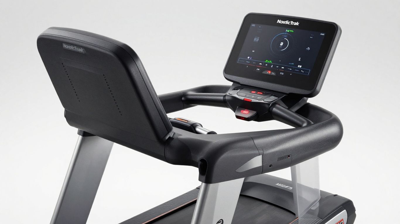 NordicTrack EXP 14i treadmill side view