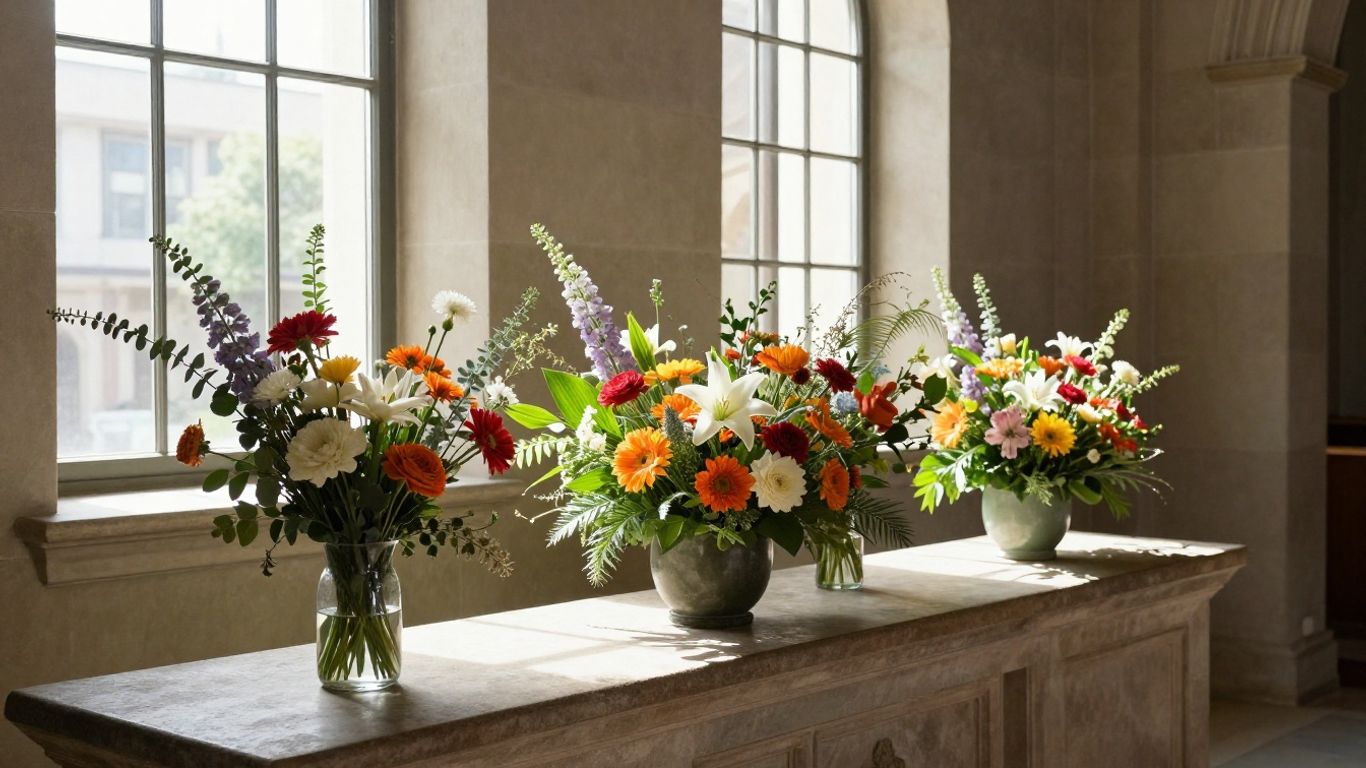 Flowers surviving seasonal heat