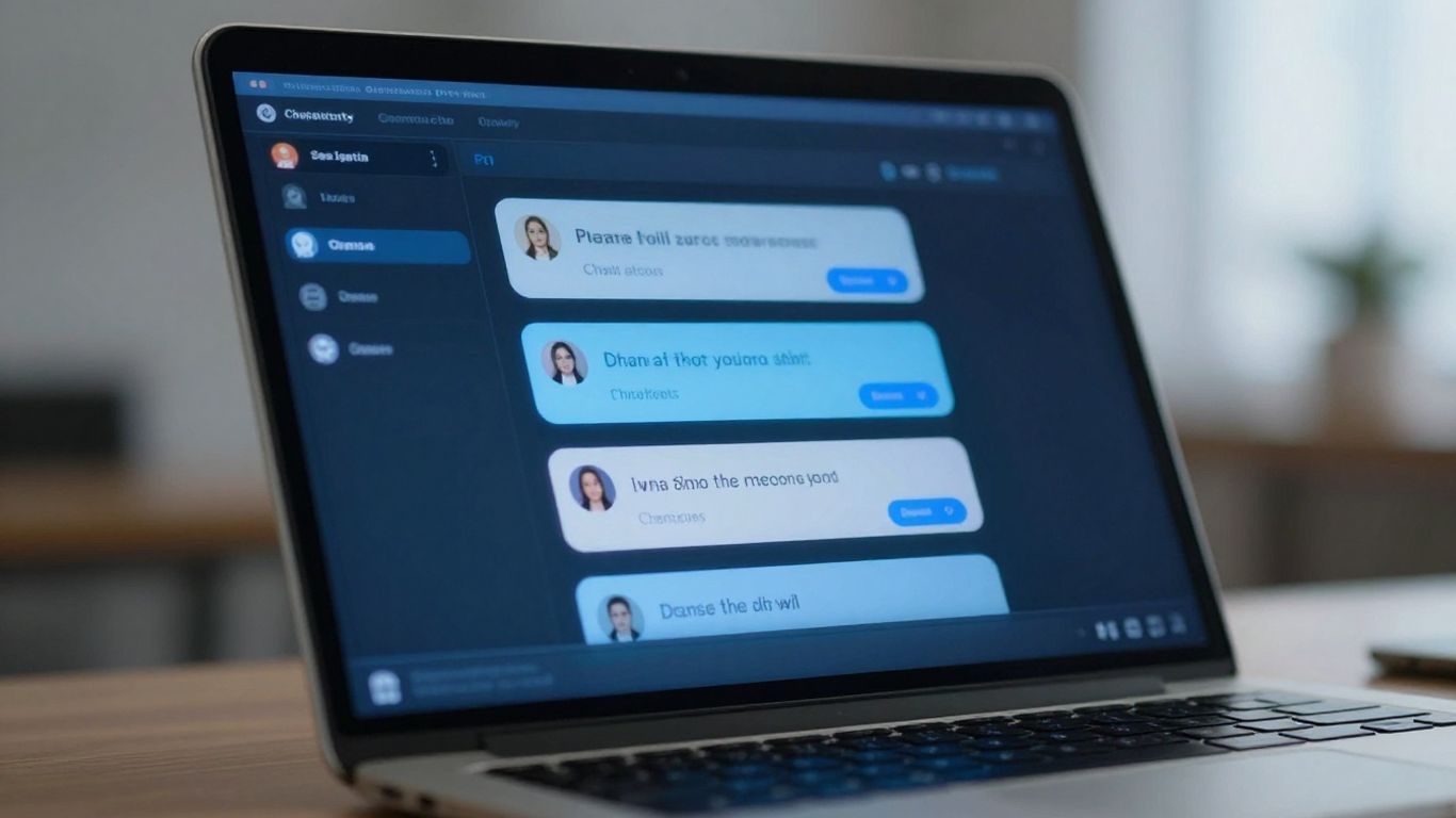 Interface de chat Mistral AI sur un écran d'ordinateur.