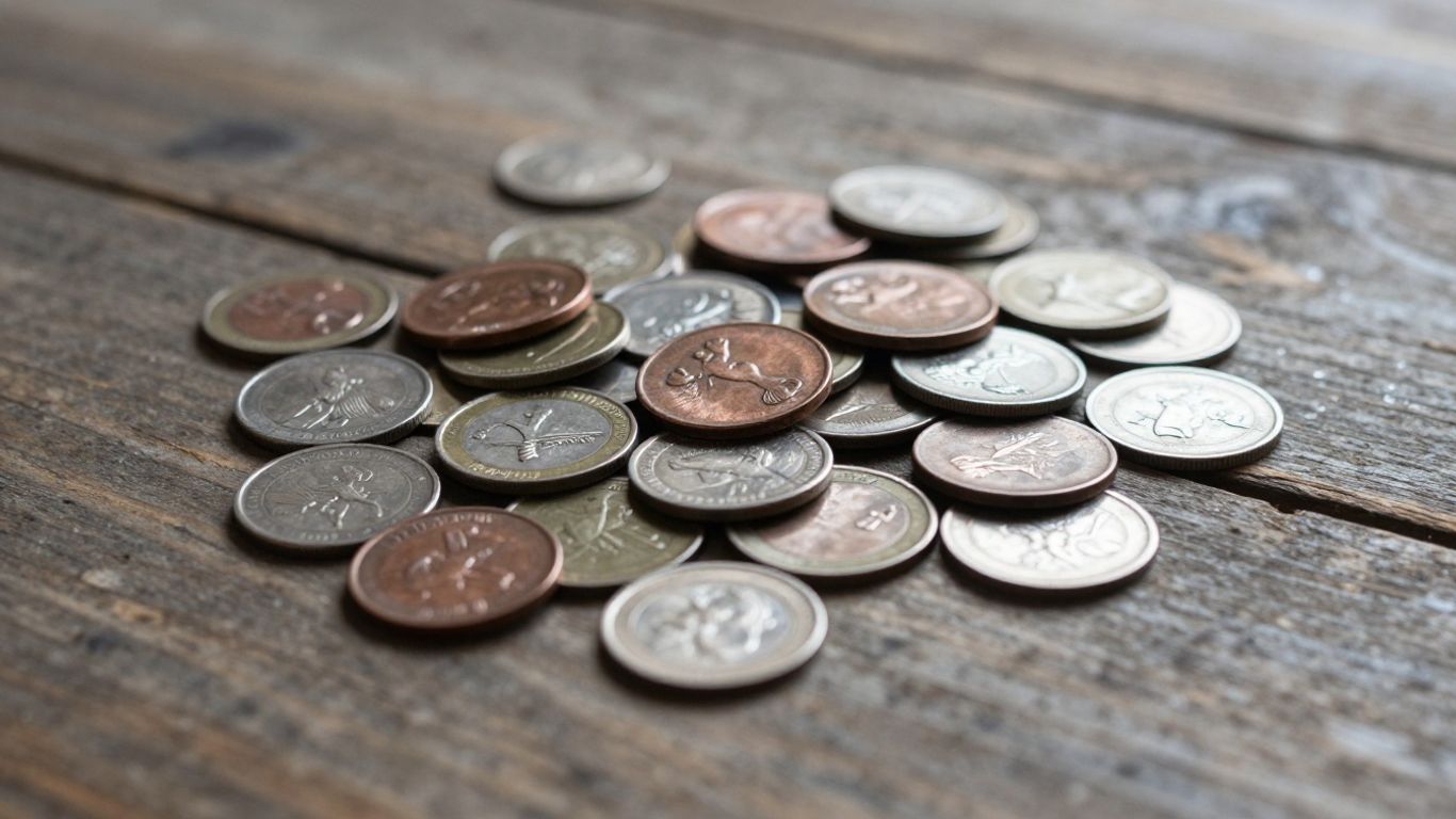 Historical coin types found in vaults