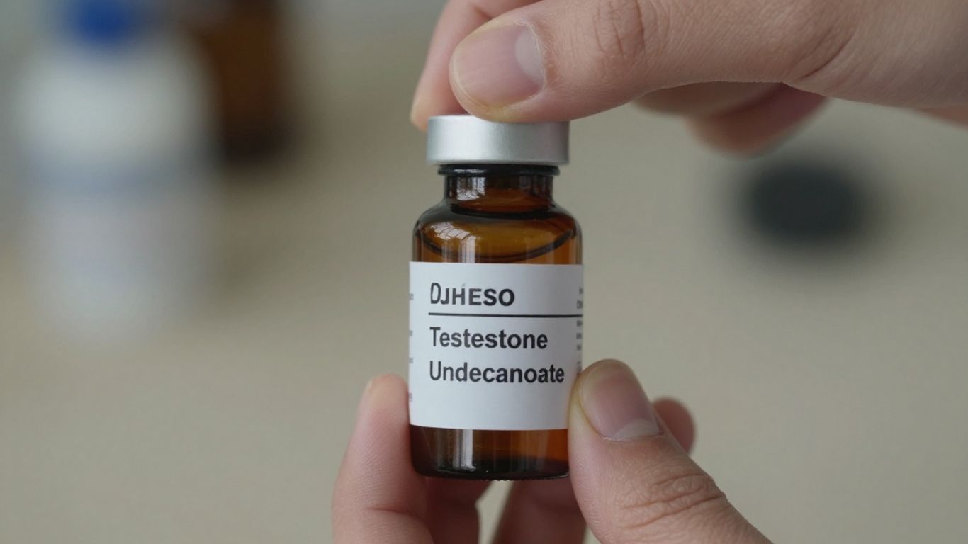 Testosterone undecanoate prescription bottle