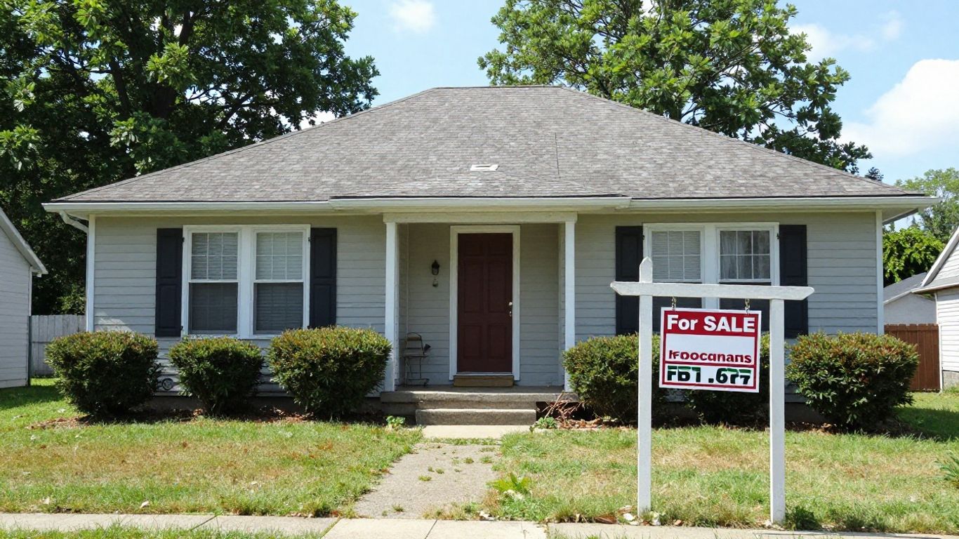 Michigan house for sale, potential foreclosure bargain.