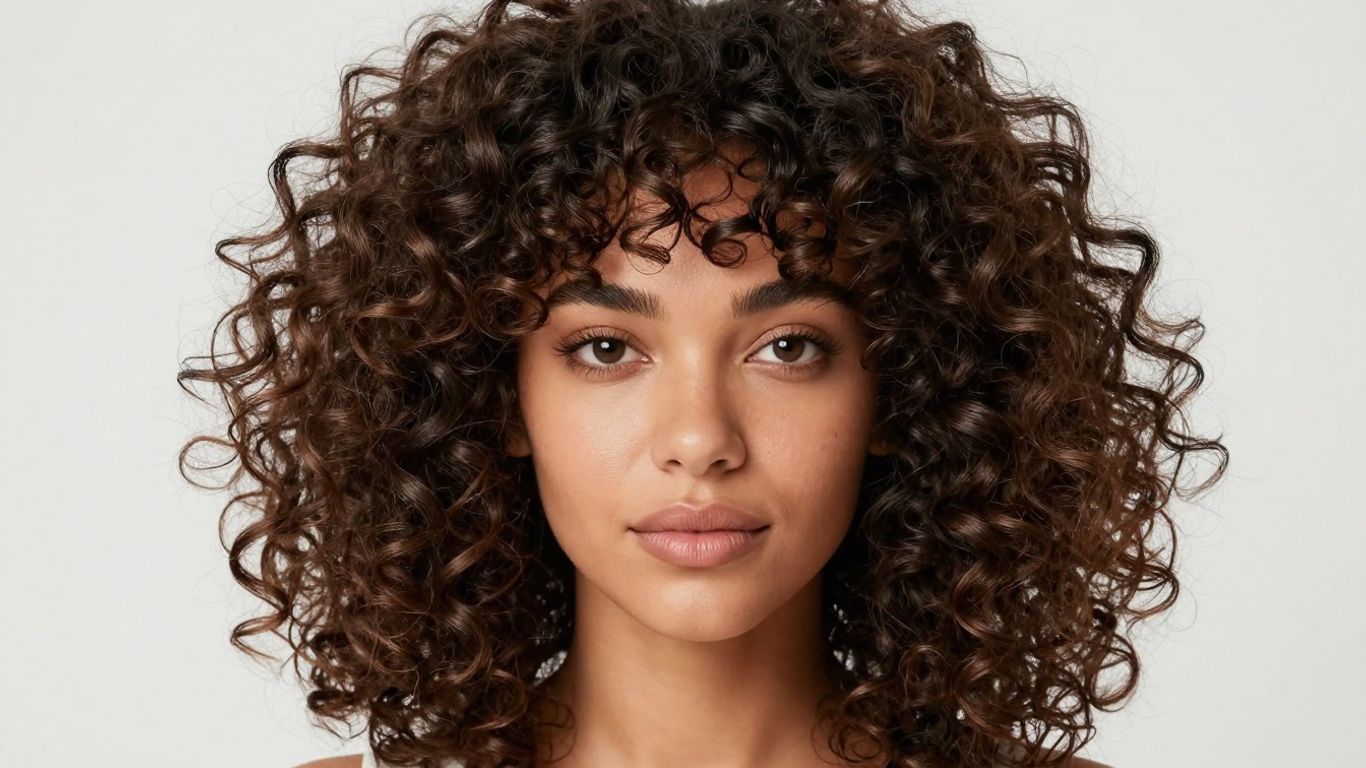 Defined, voluminous type 3B and 3C curls