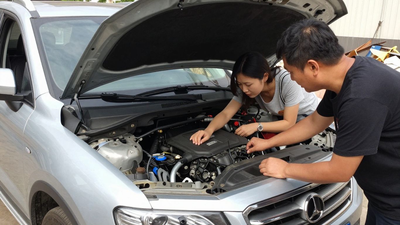 Assessing a vehicle for salvage value