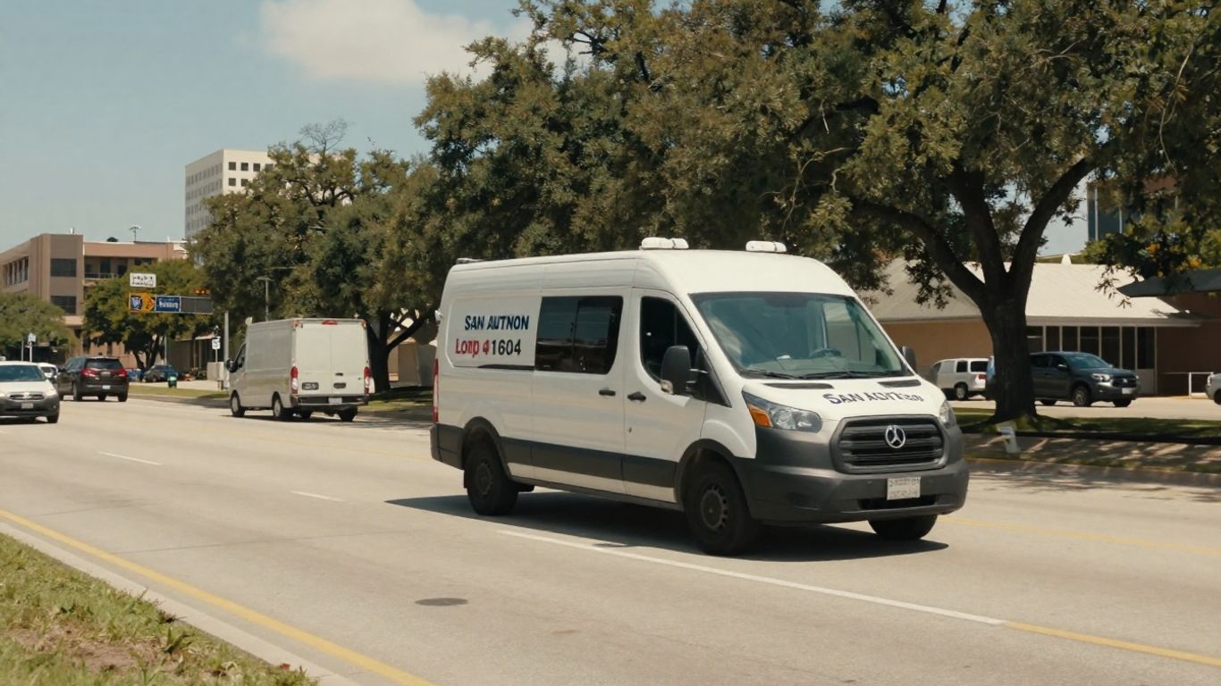 Why San Antonio's Loop 410 and 1604 Corridors Turn a Wrapped Service Vehicle Into a Rolling Billboard With Real Reach