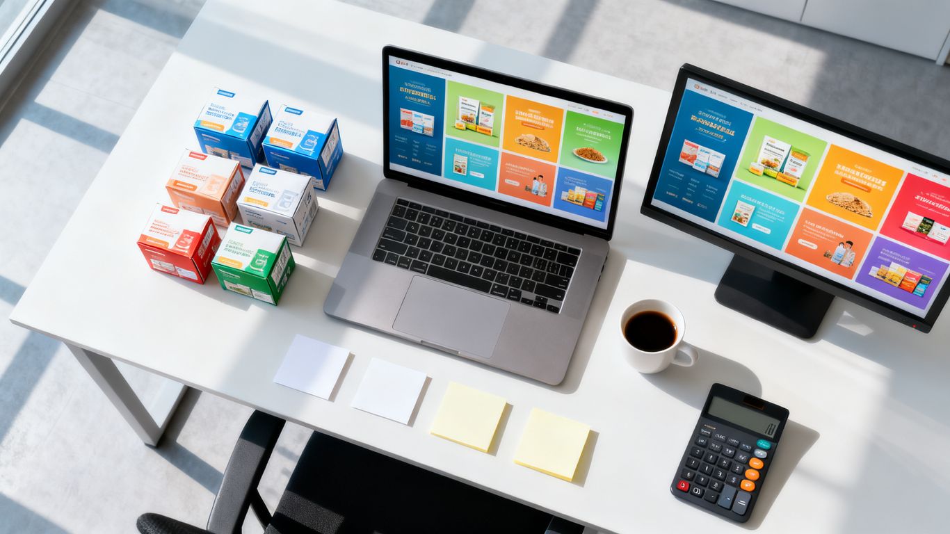 Amazon PPC campaign dashboard with segmented campaigns