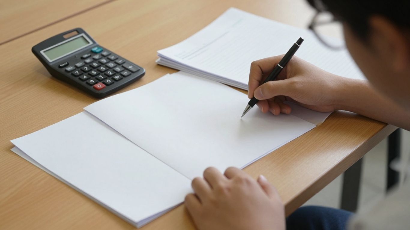 CNA student comparing program costs and supplies