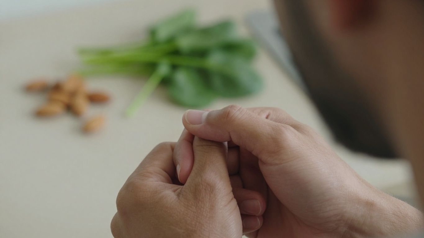Persoon met spierkramp, magnesiumtekort symptomen