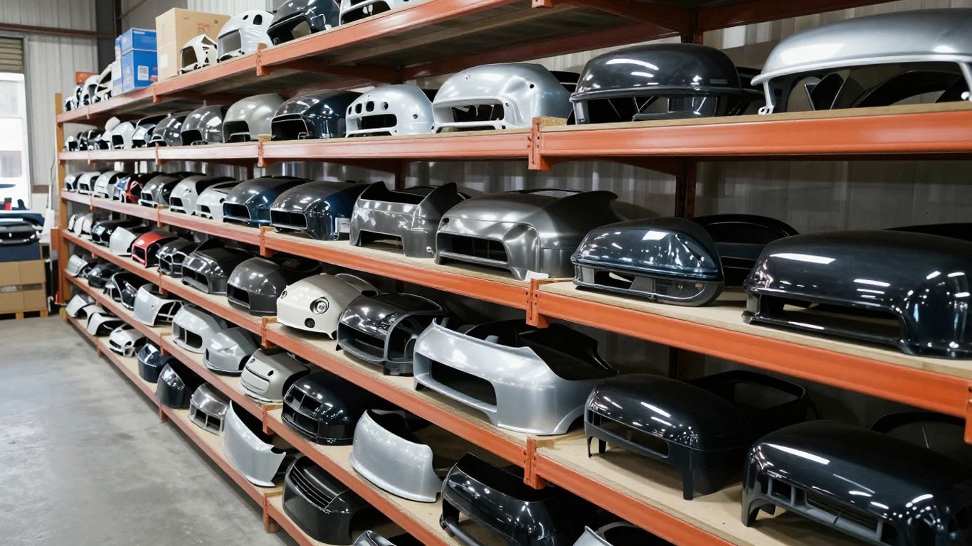 Exterior trim and bodywork components