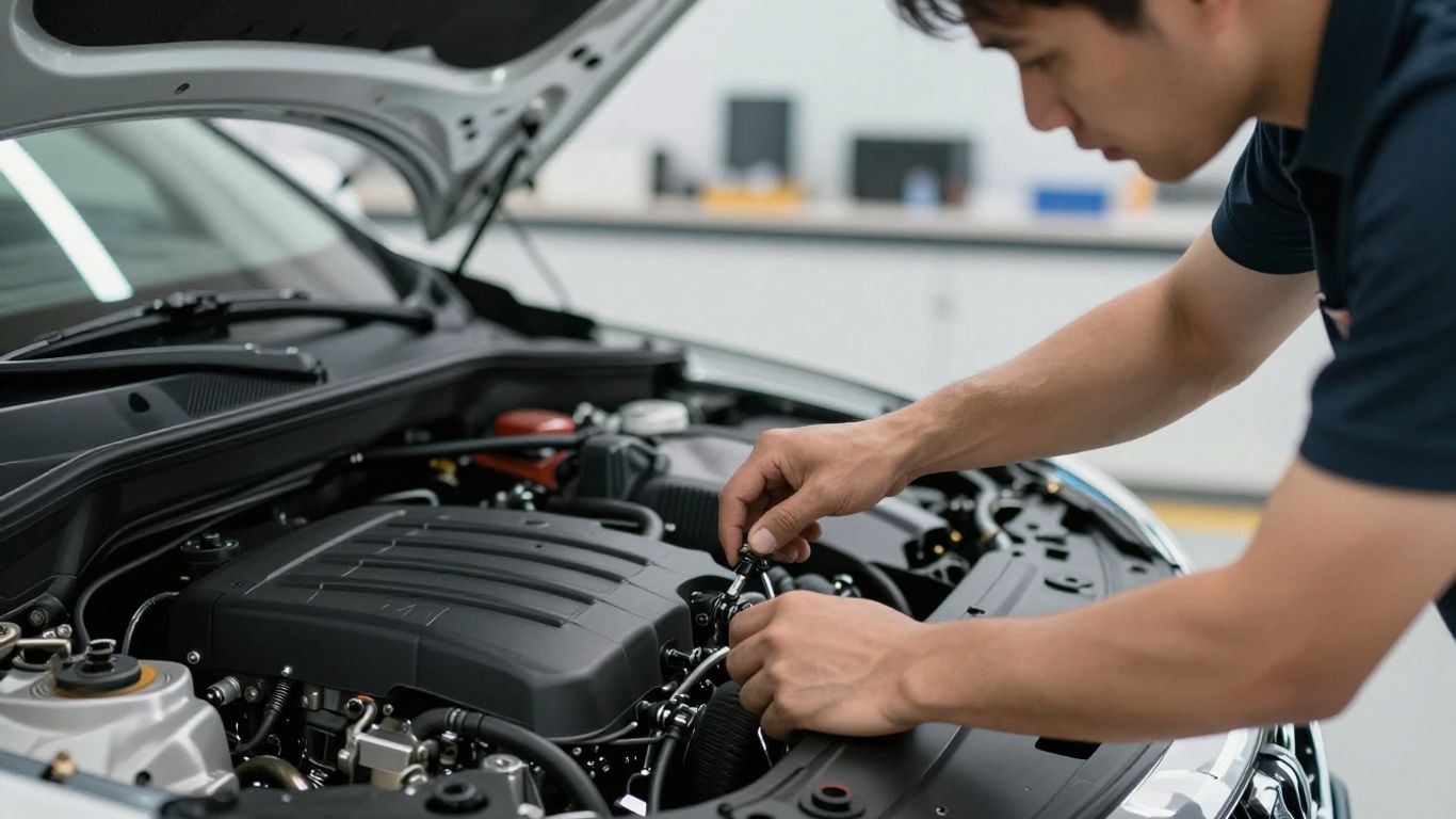Quality inspection of a pre-owned motor