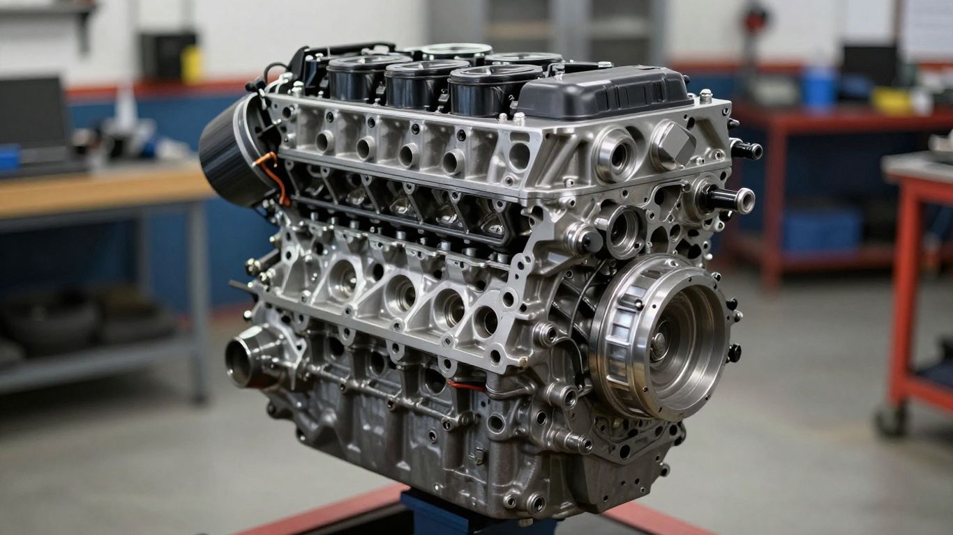 Used Skoda engine ready for installation in Geelong