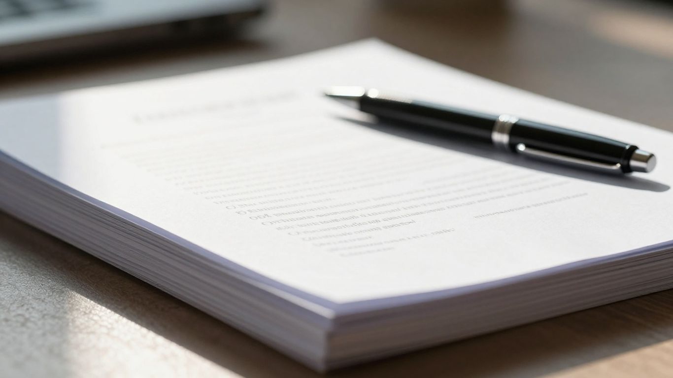 Documents and pen for SCDF P&FM storage license application.