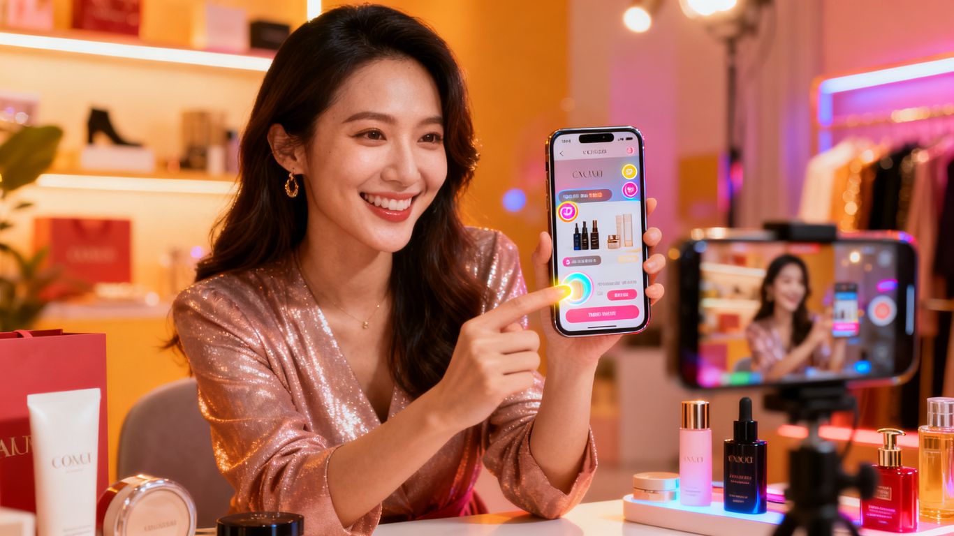 Executing live shopping events