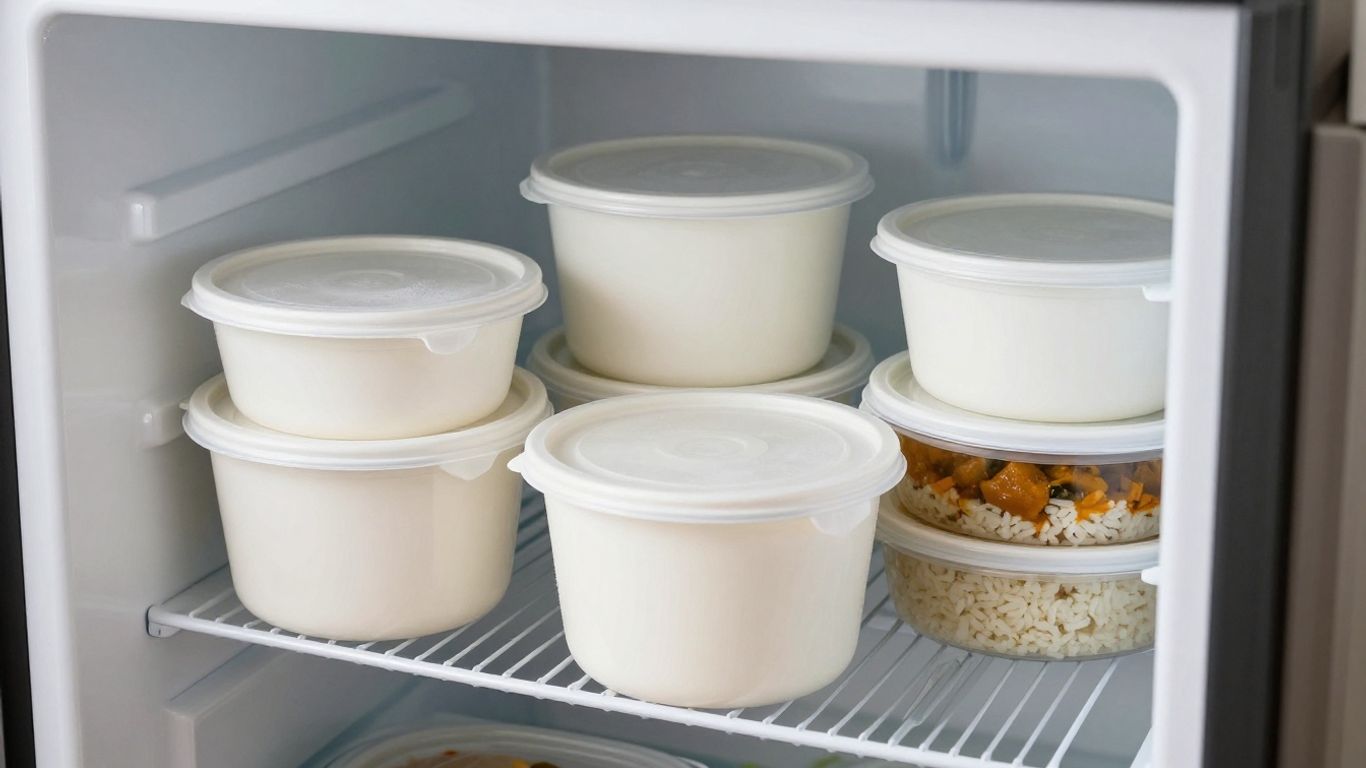 Frozen Indian meal box ready for delivery