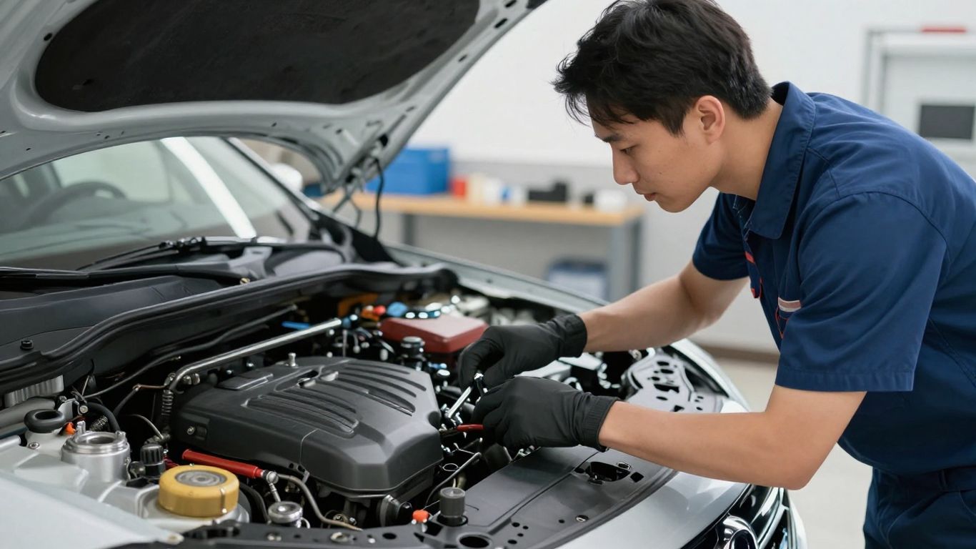 Routine vehicle inspection service