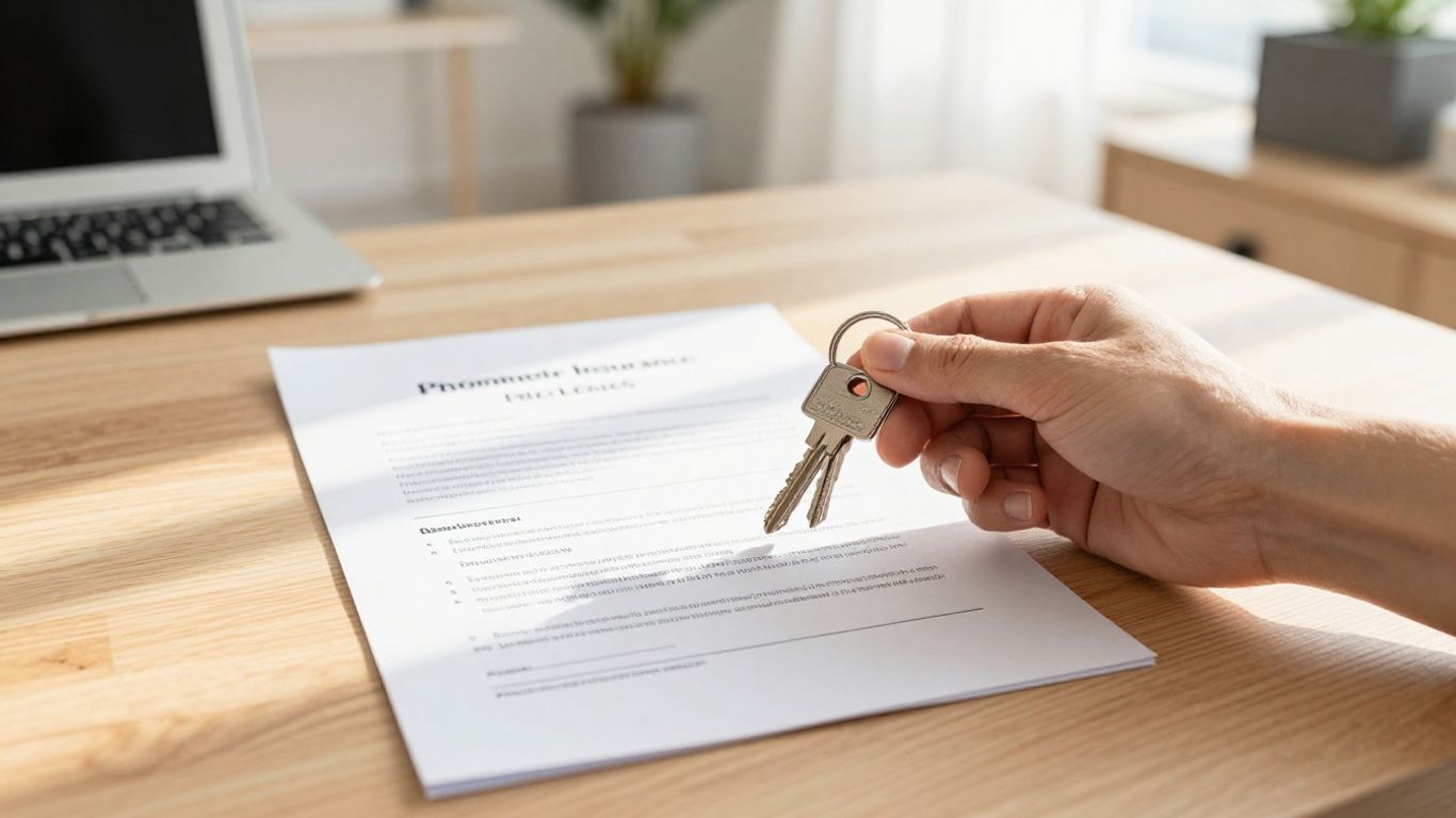 Propiedad con seguro de hogar para caseros.