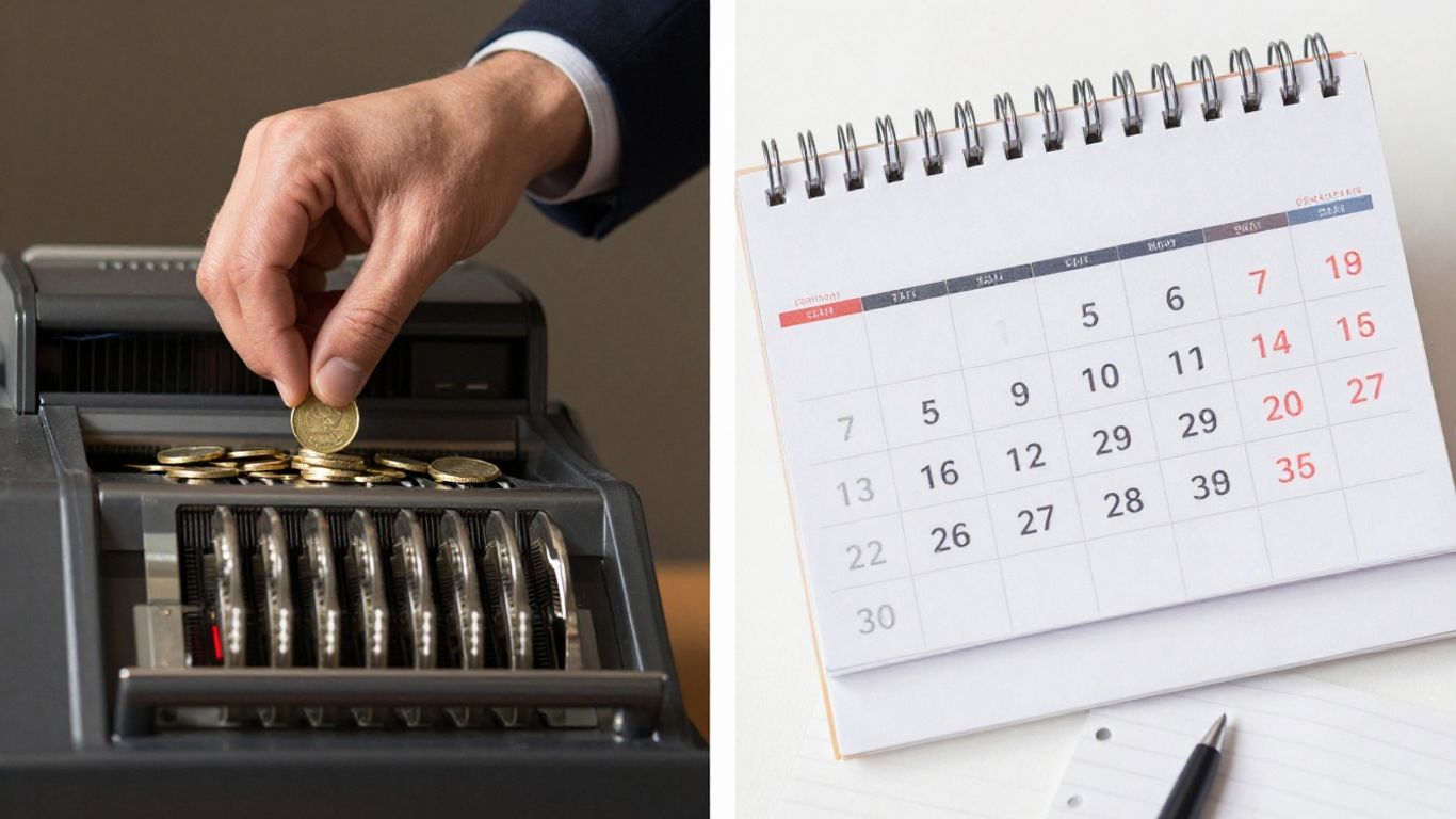 Cash vs. accrual accounting methods comparison