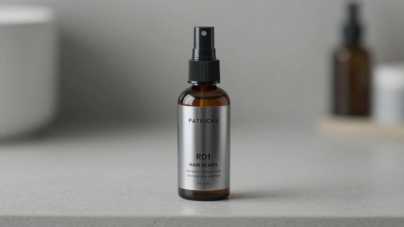 Patricks RD1 hair growth spray bottle