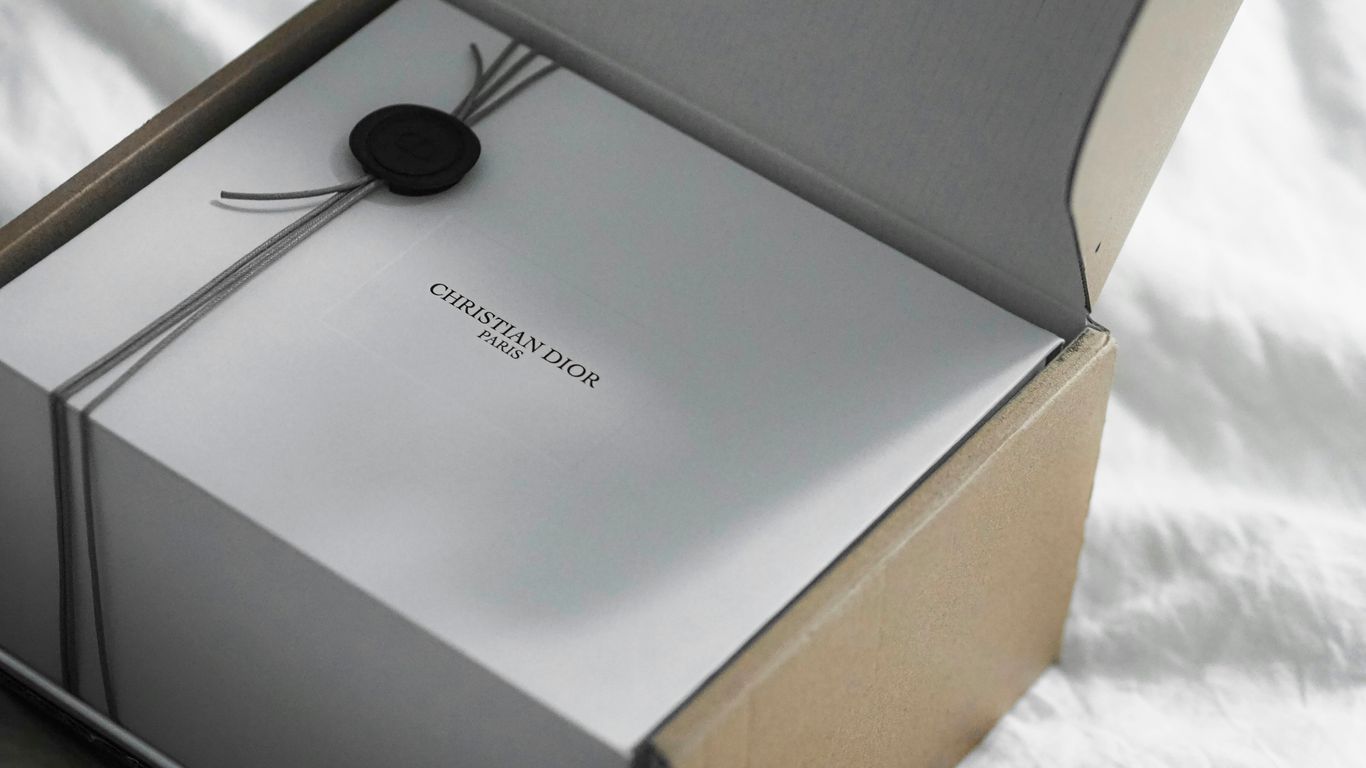Custom acrylic box with branding