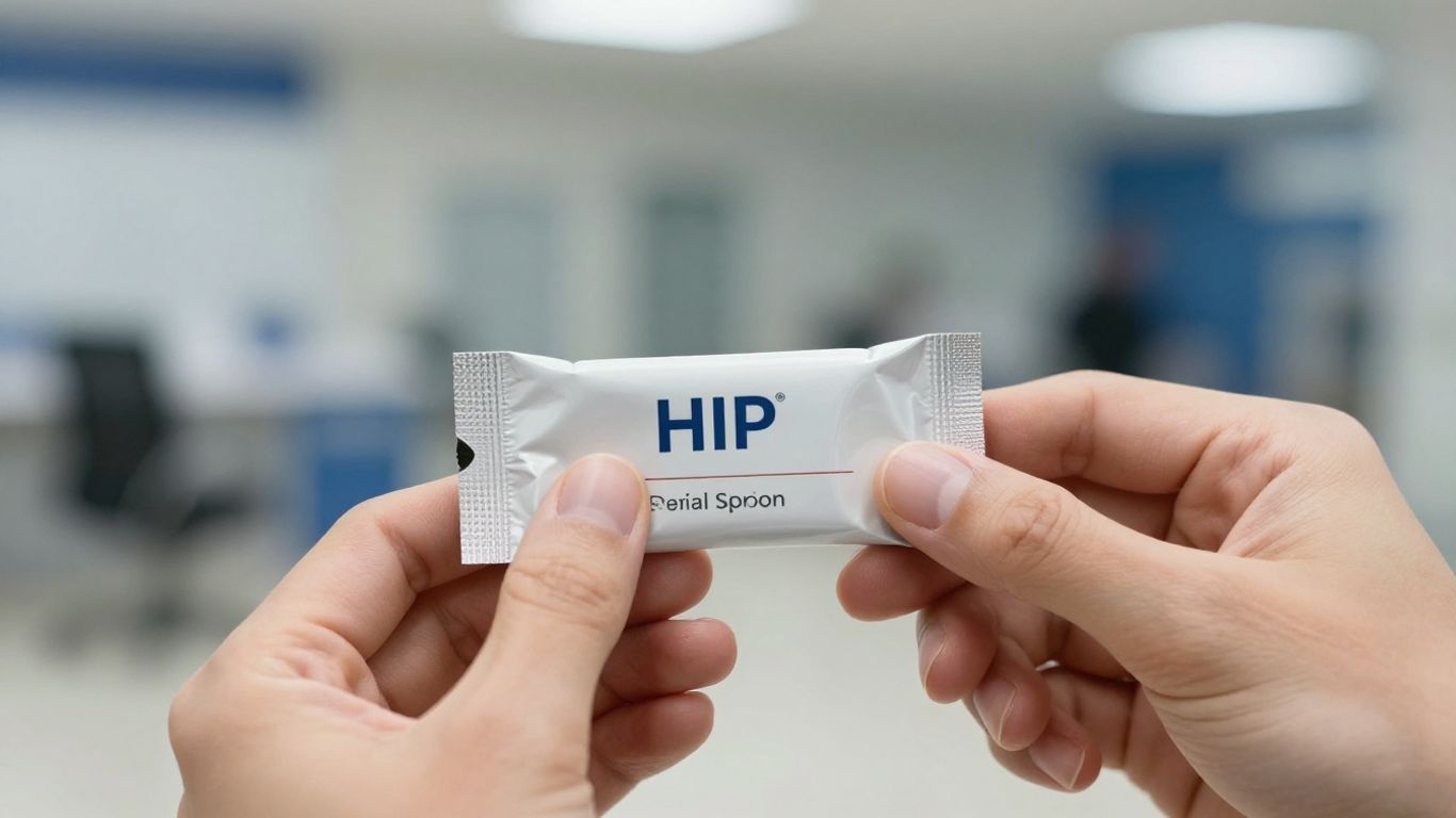 Person holding bHIP product, business opportunity