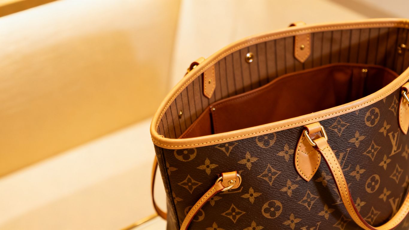 Louis Vuitton Neverfull bag with reversible design