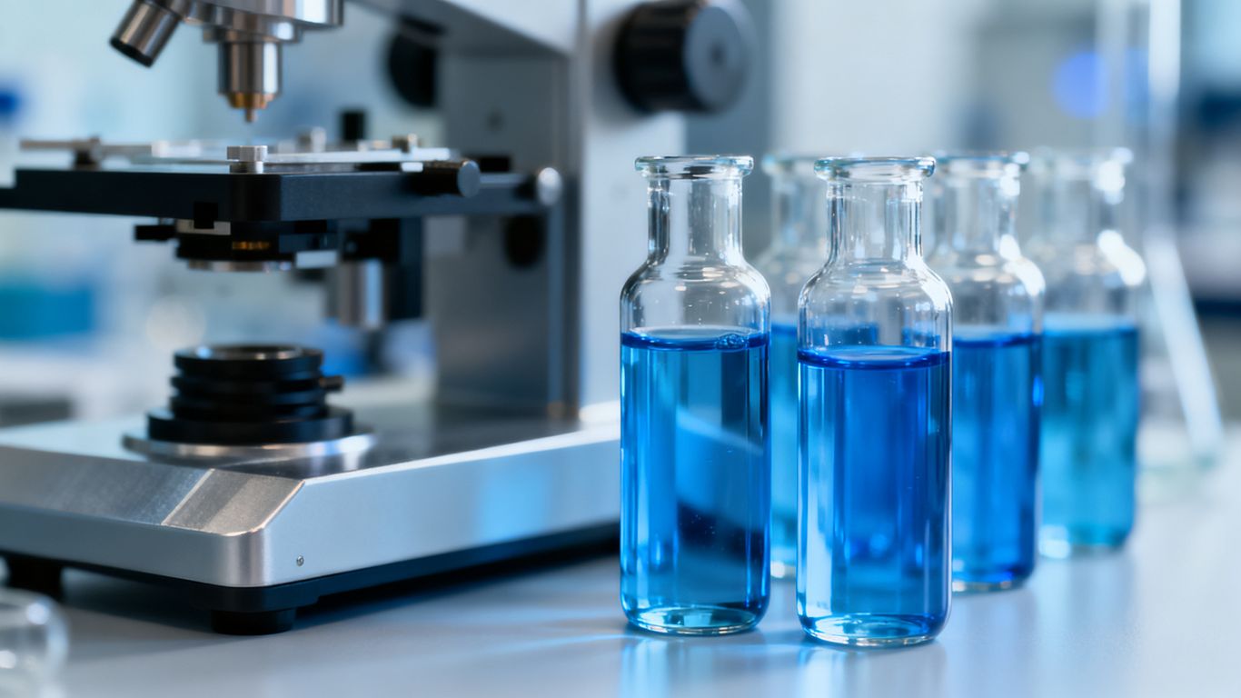 Laboratory analysis of chemical compounds