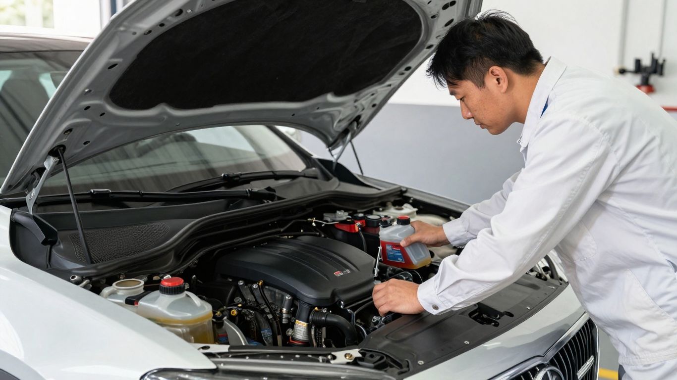 Routine service inspection