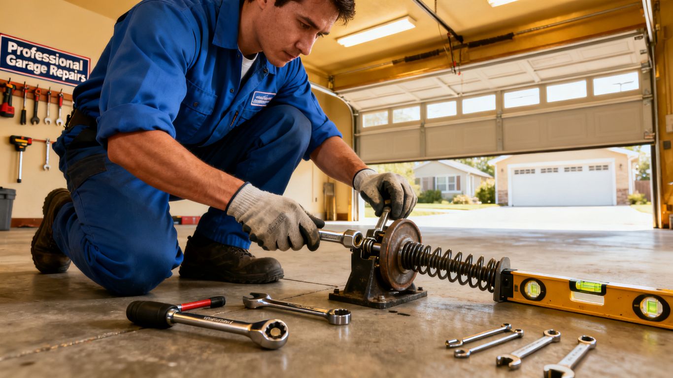 Writing Ad Copy for 'Broken Garage Door Spring' Searches: Urgency Without Sleaze