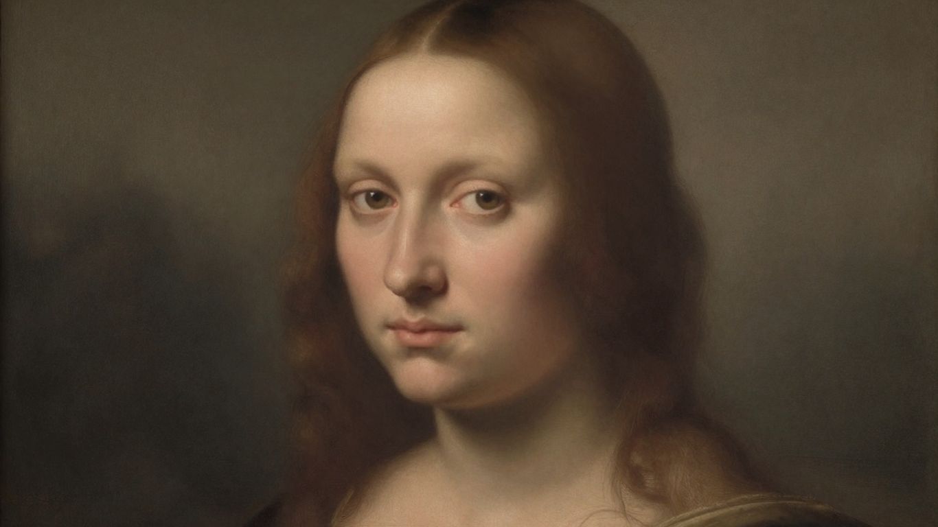 Porträt mit weichen, rauchigen Kanten und Lichtübergängen.