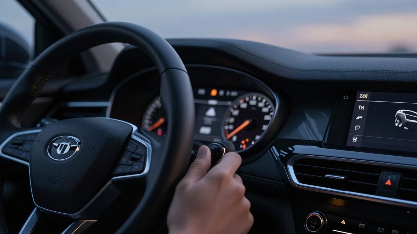 Mercedes dashboard showing weak starting symptoms