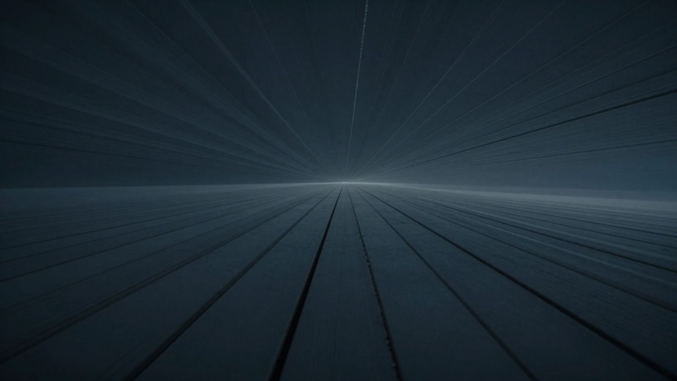 Linearperspektive mit Fluchtpunkt und Horizontlinie