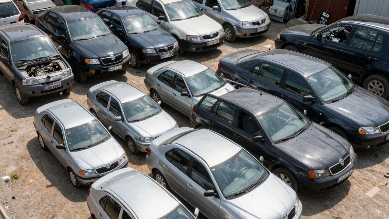 Used Skoda car parts for sale in Canberra.