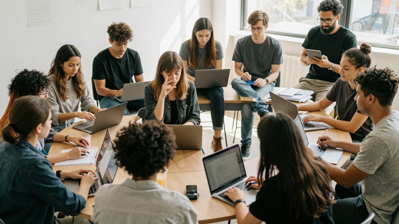 Personas decidiendo su nivel de participación en bHIP.