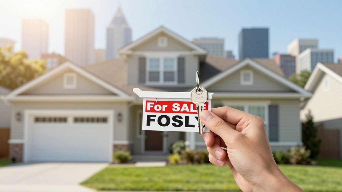 House with key, symbolizing homeownership and financial planning.