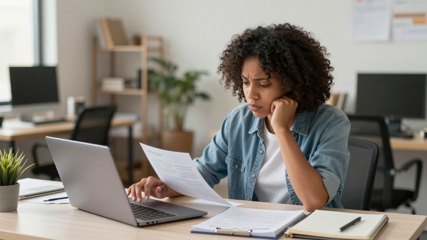 Employee preparing for a difficult workplace conversation