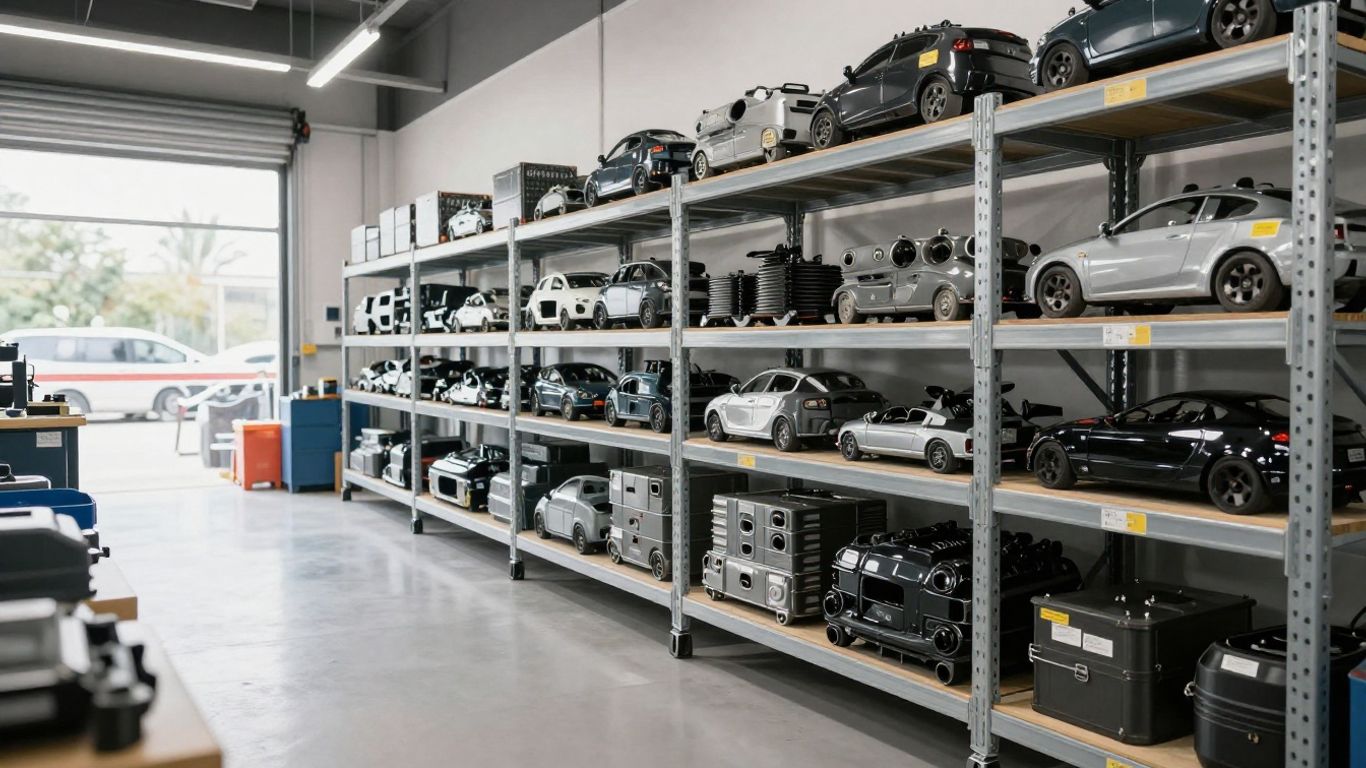Local auto parts supply chain
