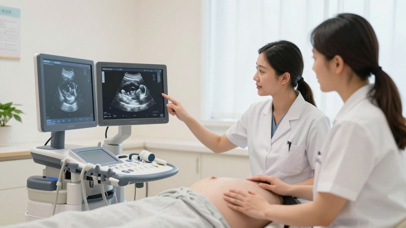 Control prenatal y ecografía del tercer trimestre