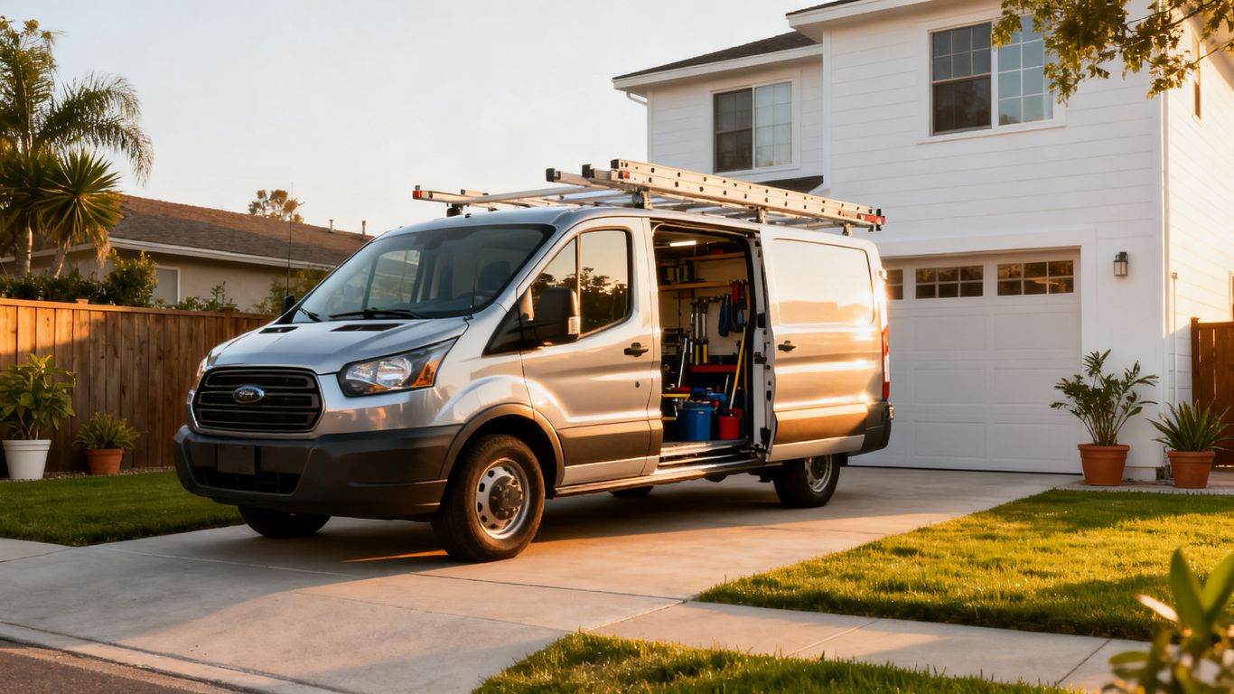 drain cleaning van