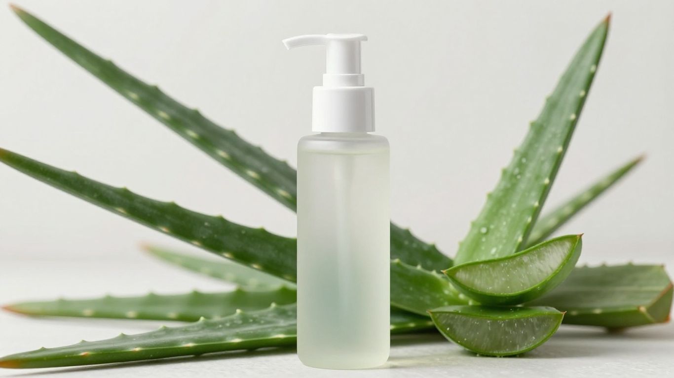 Aloe vera lubricant serum