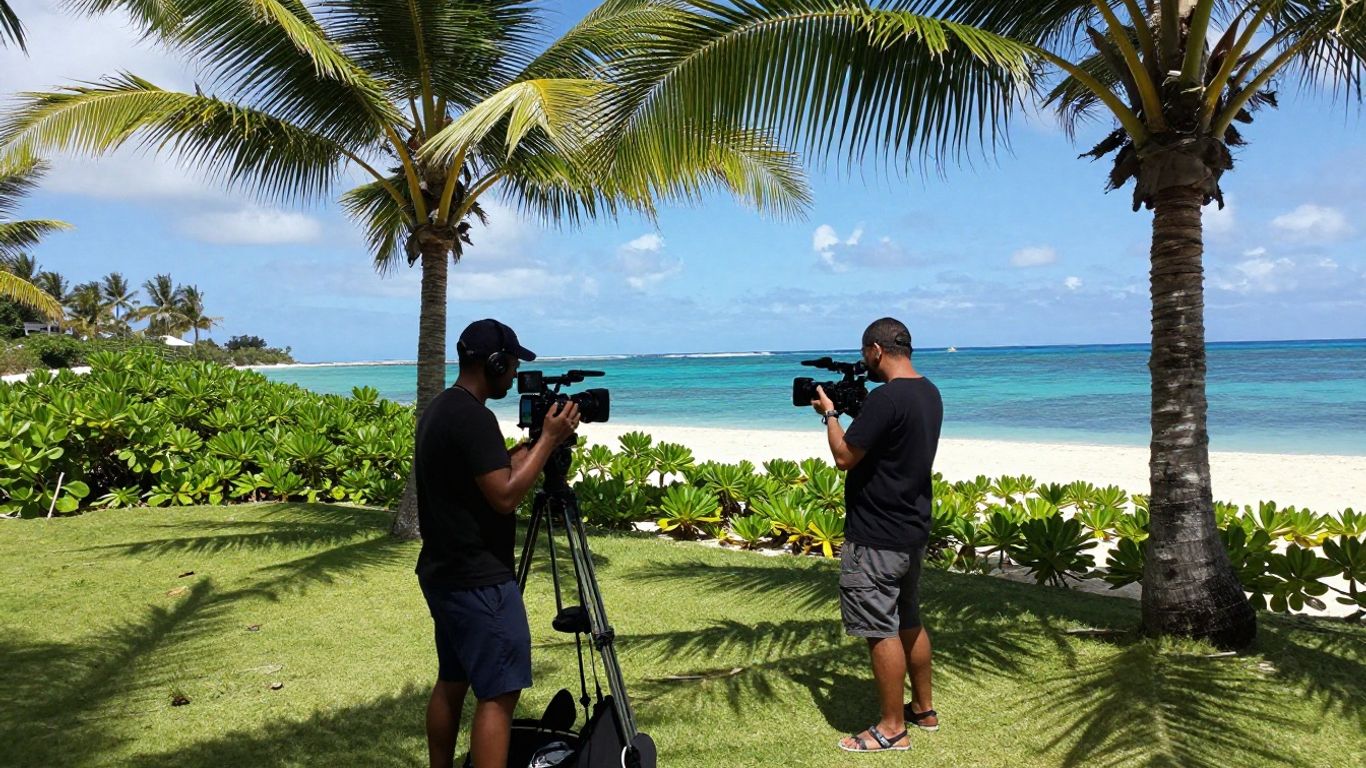 Tournage professionnel en milieu tropical