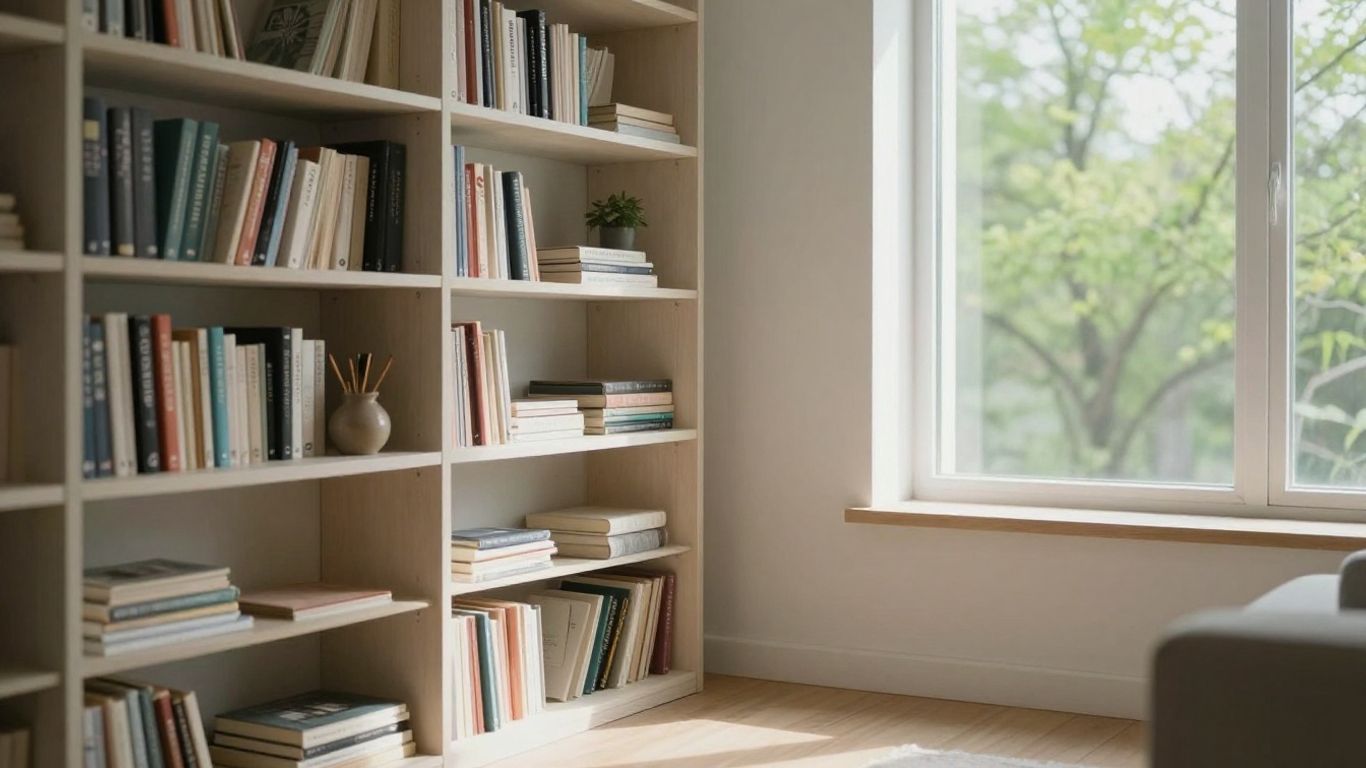 Organized home interior ready for spring weather.