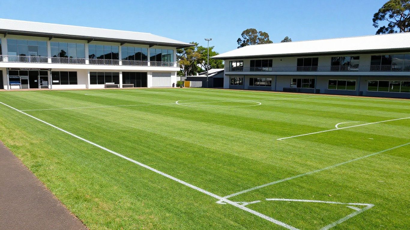 Mudgeeraba Sports Club's modern sports fields and facilities.