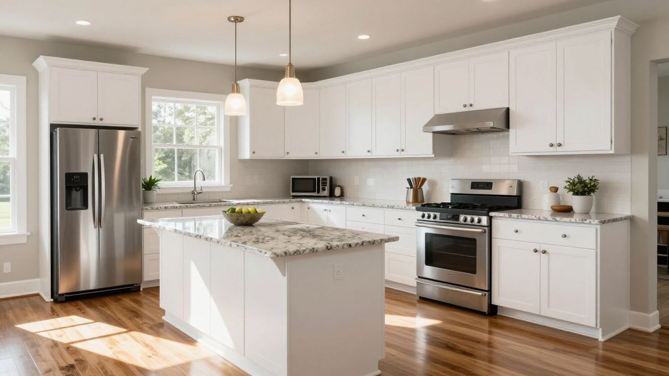 Modern kitchen renovation in Dacula, Georgia